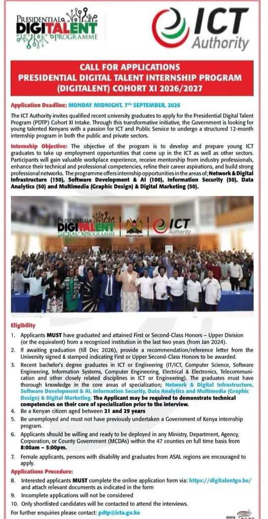 𝗖𝗼𝗵𝗼𝗿𝘁 𝗫𝗜 𝗼𝗳 𝘁𝗵𝗲 𝗣𝗿𝗲𝘀𝗶𝗱𝗲𝗻𝘁𝗶𝗮𝗹 𝗗𝗶𝗴𝗶𝘁𝗮𝗹 𝗧𝗮𝗹𝗲𝗻𝘁 𝗣𝗿𝗼𝗴𝗿𝗮𝗺𝗺𝗲 (𝗣𝗗𝗧𝗣)
